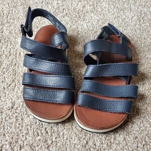 ZARA Boys Collection Navy Sandals. EU size 27 US 10.5
